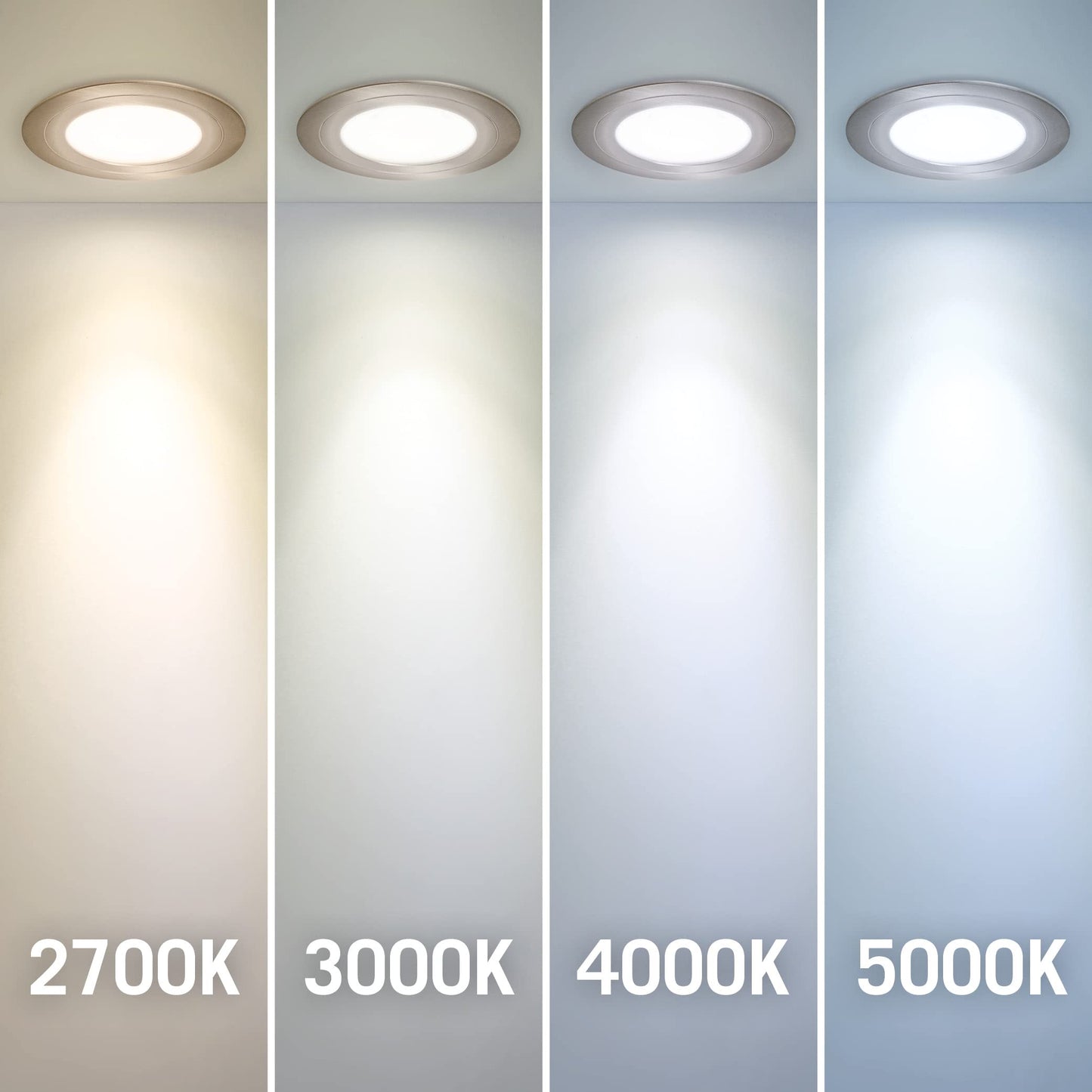 Armacost Lighting PureVue 233412 Dimmable LED Puck Light - Soft Bright White, White Finish