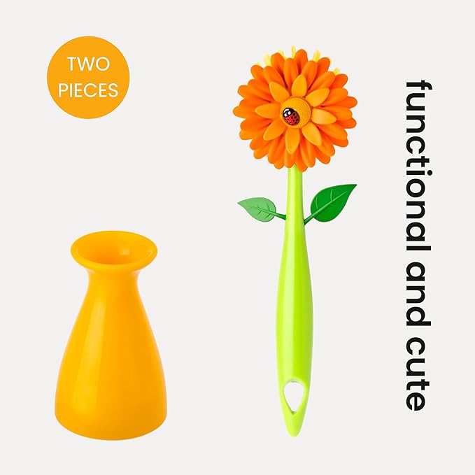 Vigar Flower Power Dish Brush