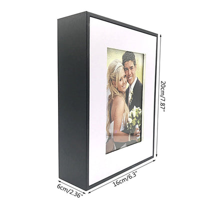 ROYALEAD Hidden Photo Frame Diversion Safe Keys Money Cash Jewelry Storage Compartment Picture Holder for Home Security Box
