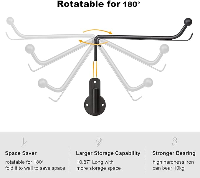 Mkono Wall Mounted Drying Rack Laundry Clothes Hanger