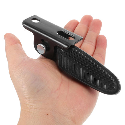 ULTECHNOVO Foldable Electric Scooter Foot Pegs Universal Motorcycle Footrest Pedal Easy Install Rear Seat Footrest for Bike and E-Bike 4.52X3.14 Inches