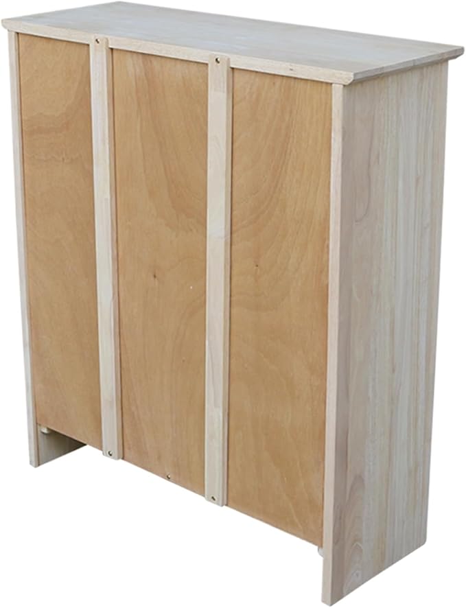 International Concepts Shaker Kids Bookcase, 36-Inch High, Solid Parawood