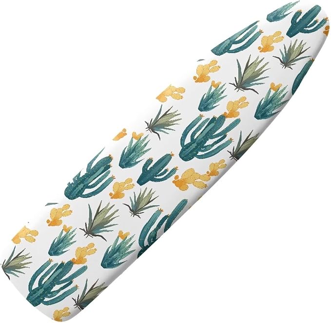 Cactus Ironing Board Cover and Padding 15 x 54 Non-Slip Ironing Board