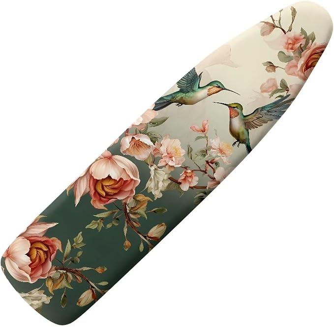 Hummingbird Floral Ironing Board Cover