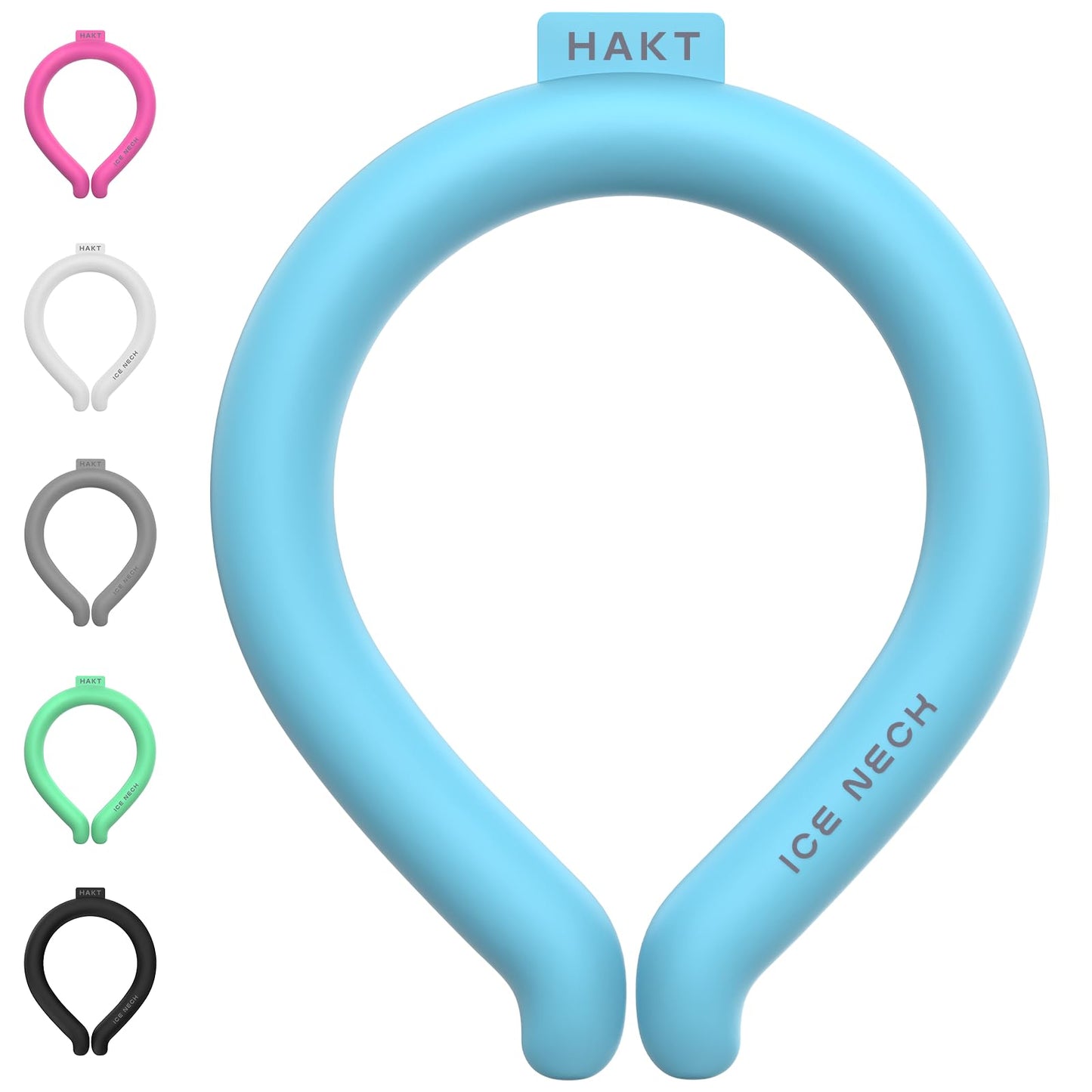 Cooling Neck Wrap for Summer Heat Relief, Wearable Ice Neck Cooler Ring with Quick Freeze Gel, Reusable Hands-Free Cold Band Lasts Up to 5 Hours for Outdoor, Yardwork, Workouts
