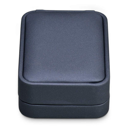 Woodten Premium PU Leather Necklace Gift Box Vintage Necklace/Pendant Storage Box Microfiber Interior Women Jewelry Pendant Packaging