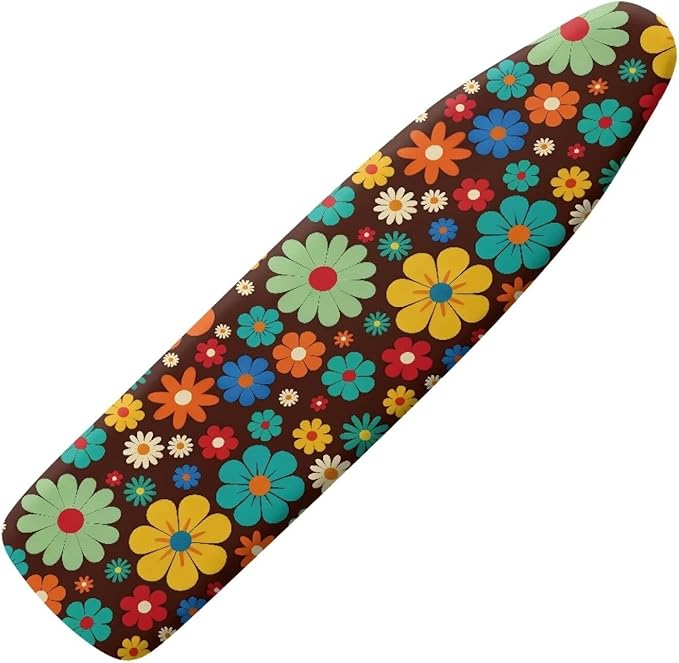 Hippie Flower Design Extra Thick Ironing Board Covers