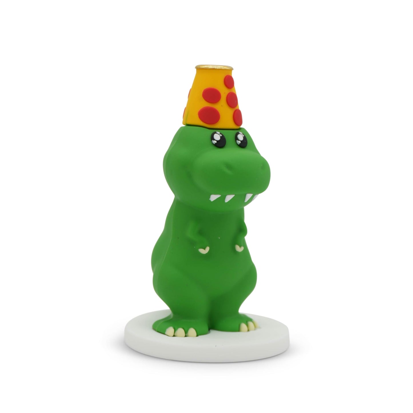 GOOFBALLS Funny Birthday Candle Holder – Humorous Party Decoration & Gag Gift – Quirky Cake Topper for Adults & Friends - Dinosaur