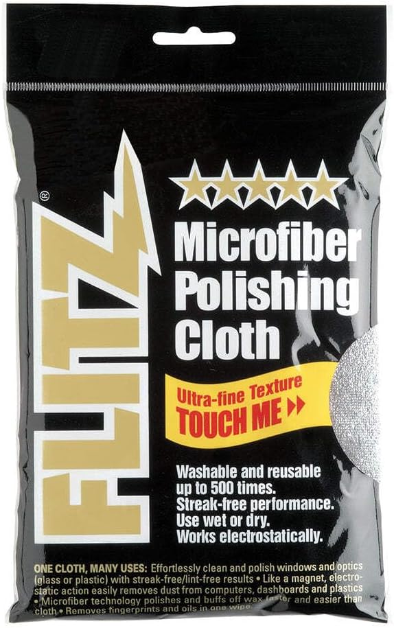 Flitz Premium Microfiber Polishing Cloth