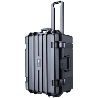 Lykus HC-6030 Large Waterproof Hard Case with Wheels and Customizable Foam, Interior Size 23.5x16.8x10.7 inch, Suitable for large electronic equipment and more