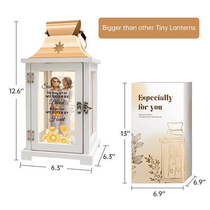 Sister in Law Gifts, Gifts for Sister in Law Birthday Christmas Mother's Day Wedding Gifts Lantern