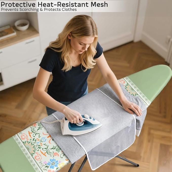 FIOBEE Ironing Board Cover and Pad Extra Thick Iron Board Pad