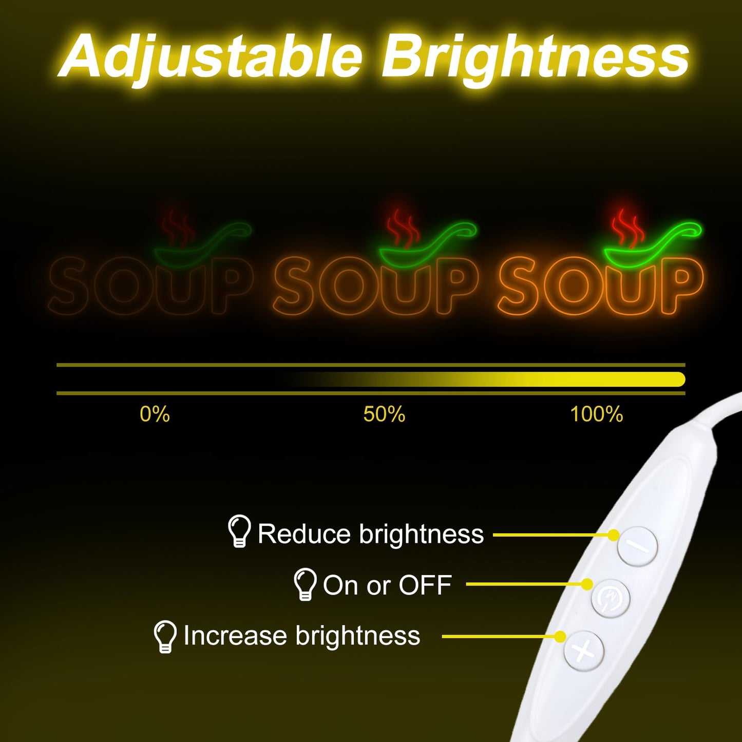 Soup Neon Sign, Soup Led Sign, Soup Neon Light, Food Shop Led Light, Japanese Restaurant Room Wall Decor, Restaurant Neon Light, Chef Neon Lights, Family Party Bedroom Music Concert Bar Hotel Birthday