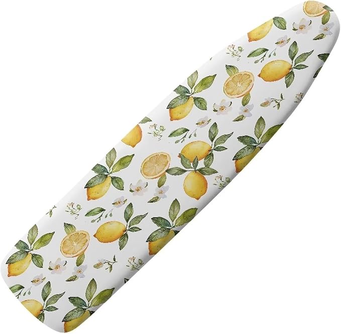 Lemon Ironing Board Cover Standard Size Iron Board Cover, Stain Resistant