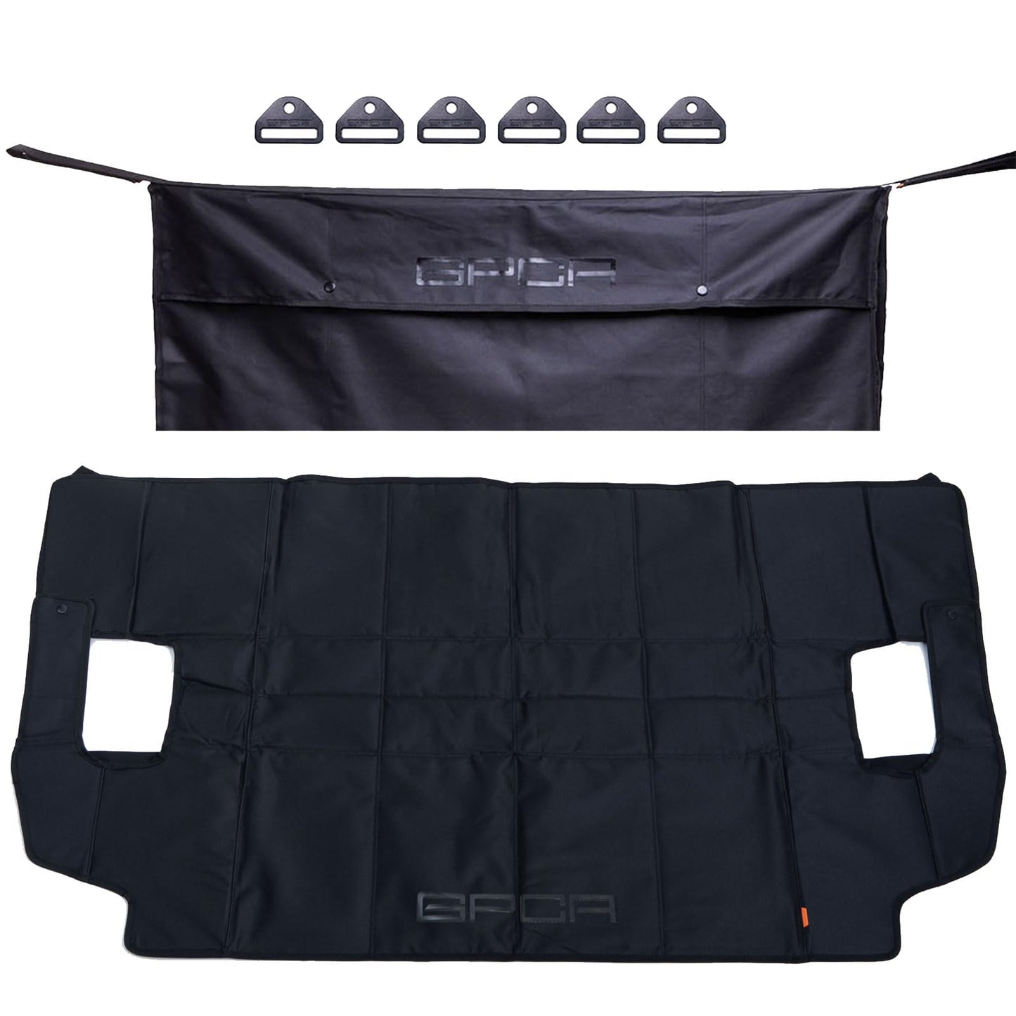 GPCA - Freedom Pack PRO Under Hardtop/Topless Easy-to-Install Patented Tonneau/Trunk Cover Heavy-Duty Accessories for Wrangler JL 2018-2024, 4DR Sport Sahara Rubicon & Freedom Unlimited Models