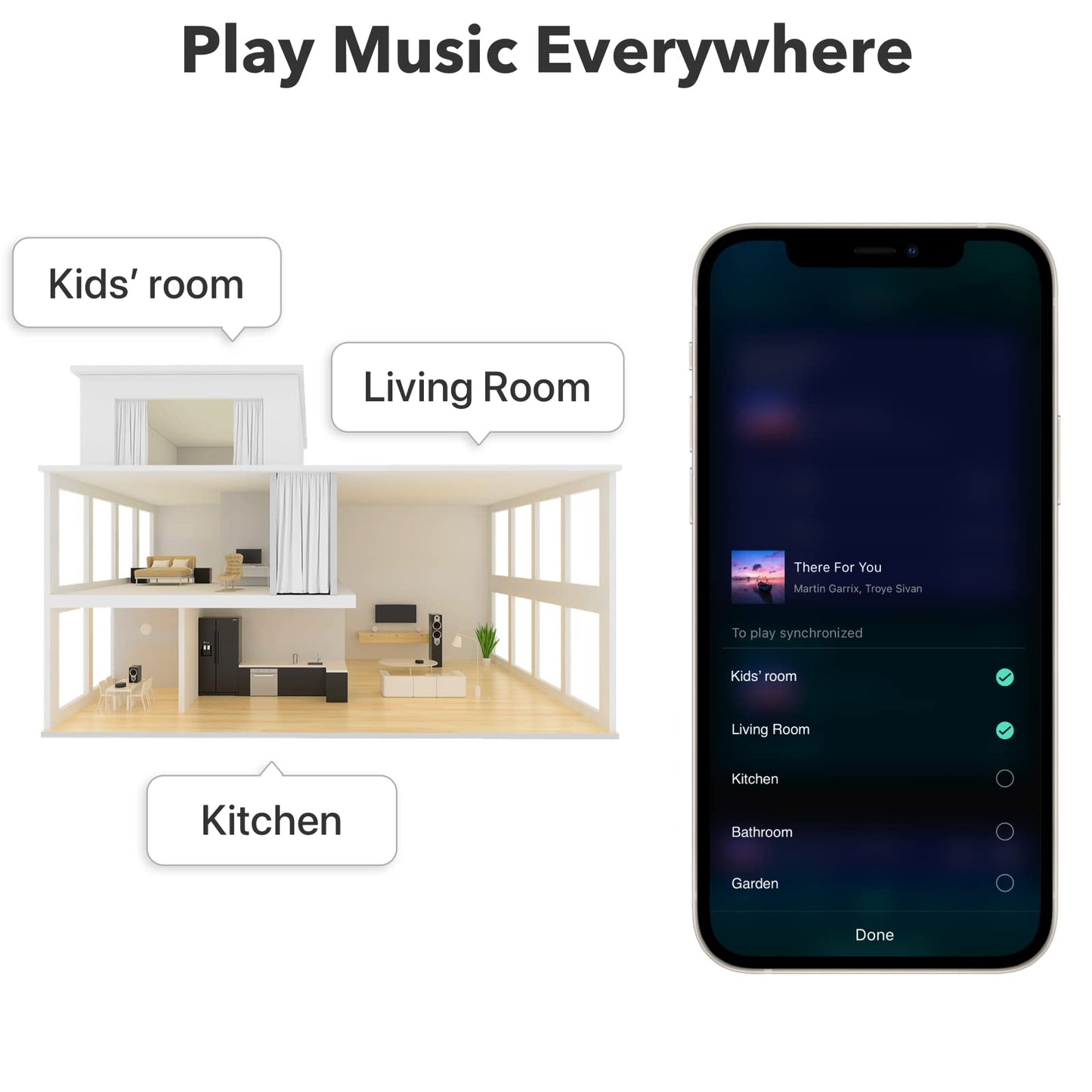 WiiM Mini AirPlay 2 Wireless Audio Streamer, Multiroom Stereo, Preamplifier, Works with Alexa and Siri Voice Assistants, Stream Hi-Res Audio from Amazon Music, Tidal and More