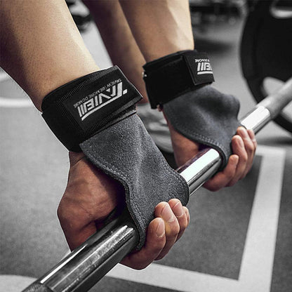 Wrist Straps for Weightlifting for Maximum Grip Support - Lifting Deadlift Strap & Weight Lifting Grips Gloves for Working Out Pull Up Deadlifting & Shrugs