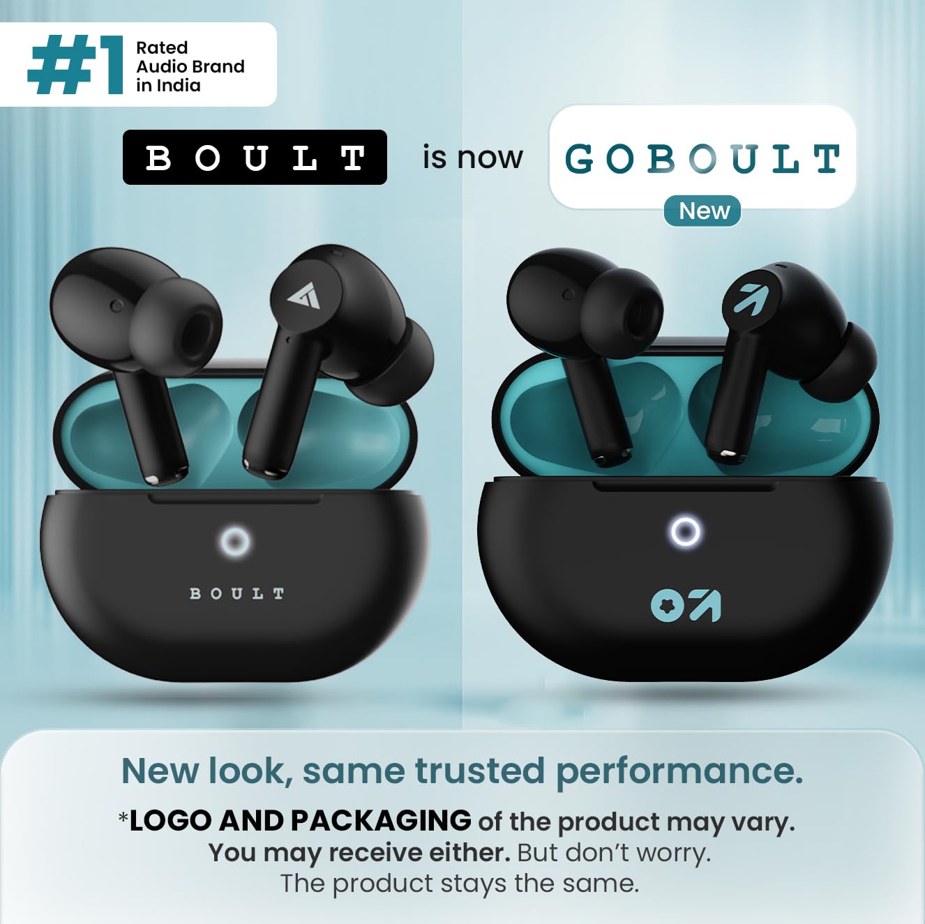 Boult K40 True Wireless in Ear Earbuds with 48H Playtime, Clear Calling 4 Mics, 45ms Low Latency Gaming, Premium Grip, 13mm Bass Drivers, IPX5, Type-C Fast Charging, BTv 5.3 Ear Buds (Electric Black)