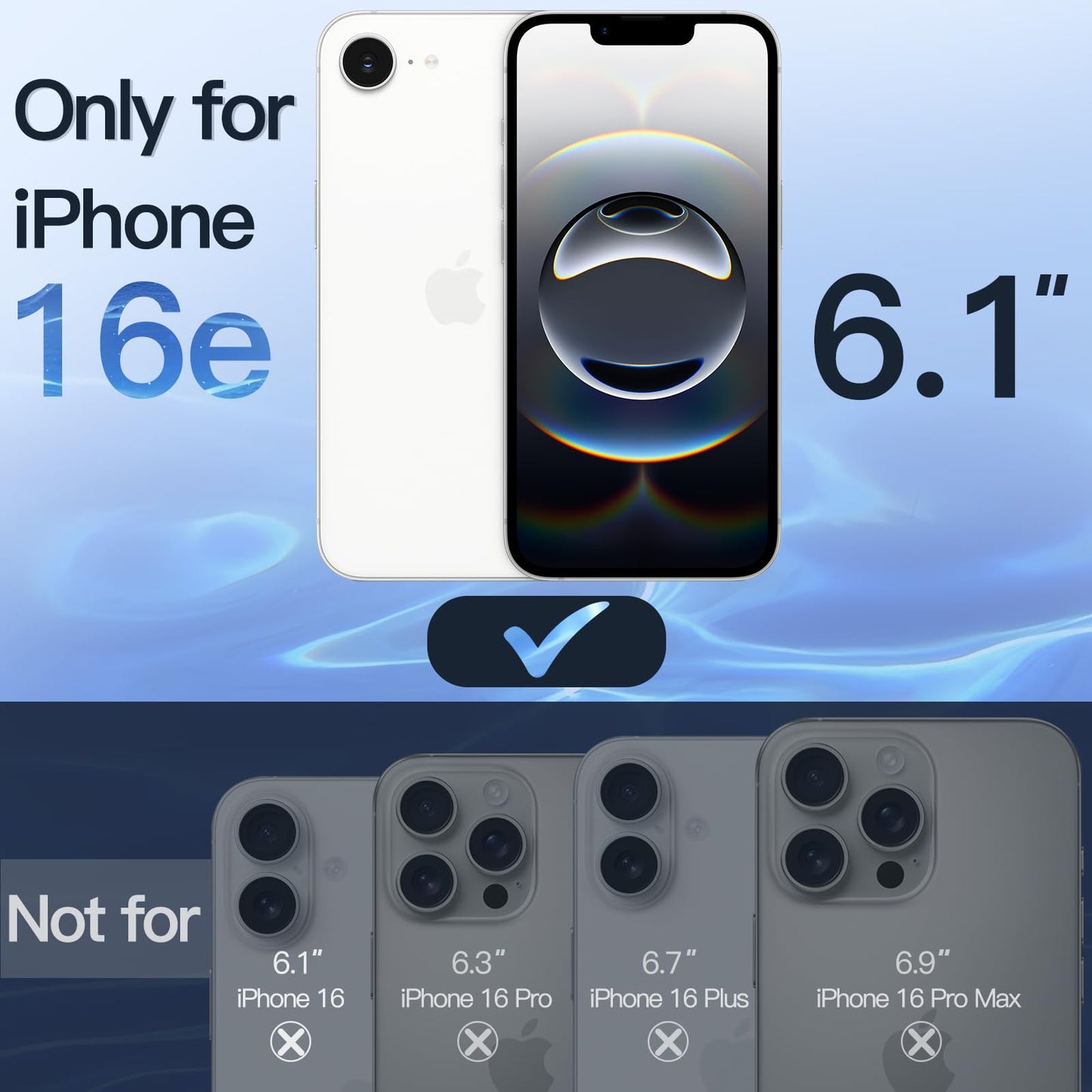 JETech Privacy Full Coverage Screen Protector for iPhone 16e 2025, iPhone 13/13 Pro 6.1-Inch, Anti-Spy Tempered Glass Film, Edge to Edge Protection Case-Friendly, 2-Pack