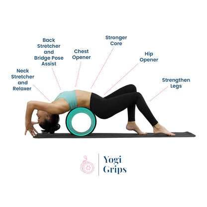 YOGI GRIPS Back Stretcher Roller (Set of Three)