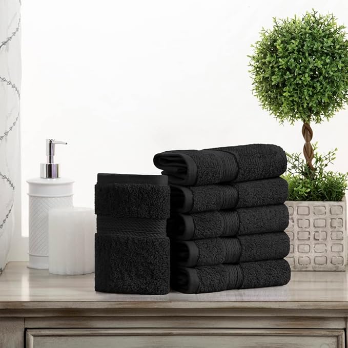 Superior Solid Egyptian Cotton Face Towel Set