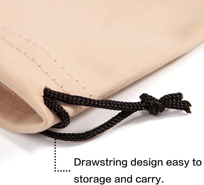 TRIUMPH VISION Soft Eyeglass Pouch 3 Pack