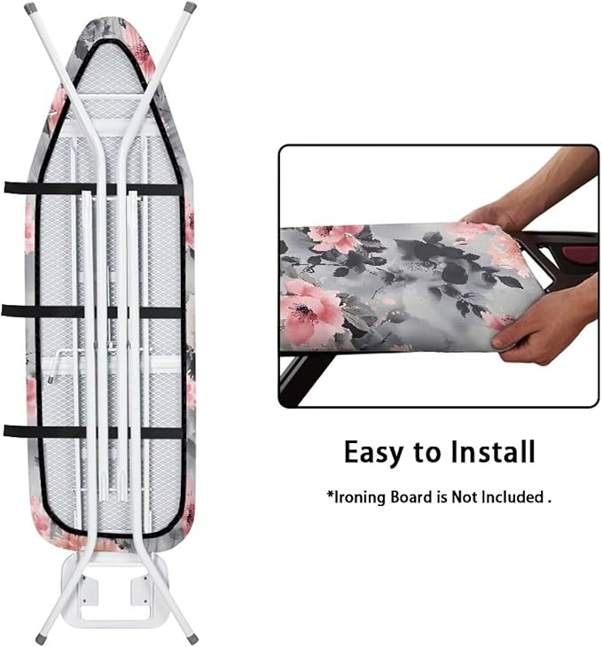 Ironing Board Cover, Heavy Duty Iron Board Covers Standard Size Padding