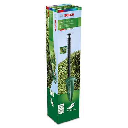 Bosch Electric Hedge Cutter EasyHedgeCut 45 (420 W, Blade Length 45 cm, Weight: 2.6 kg, in Carton Packaging)