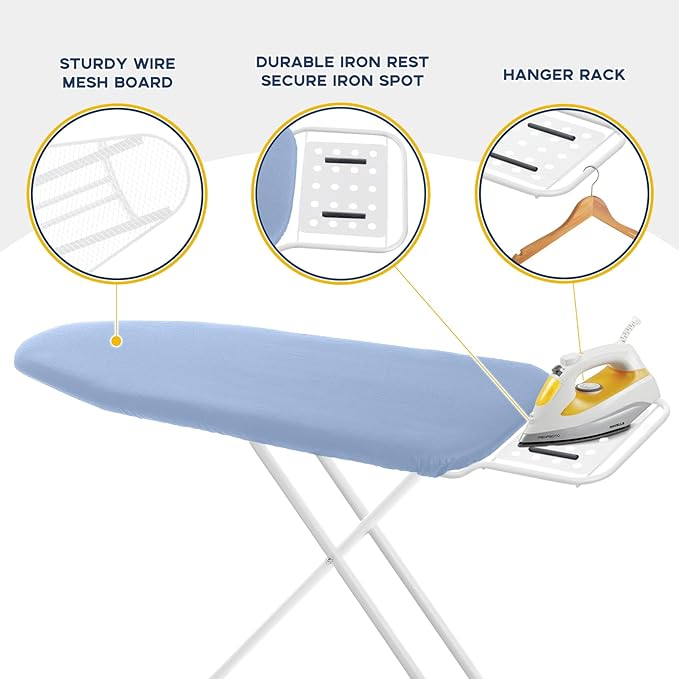 Ironing Board, 43x13 Full Size Iron Board