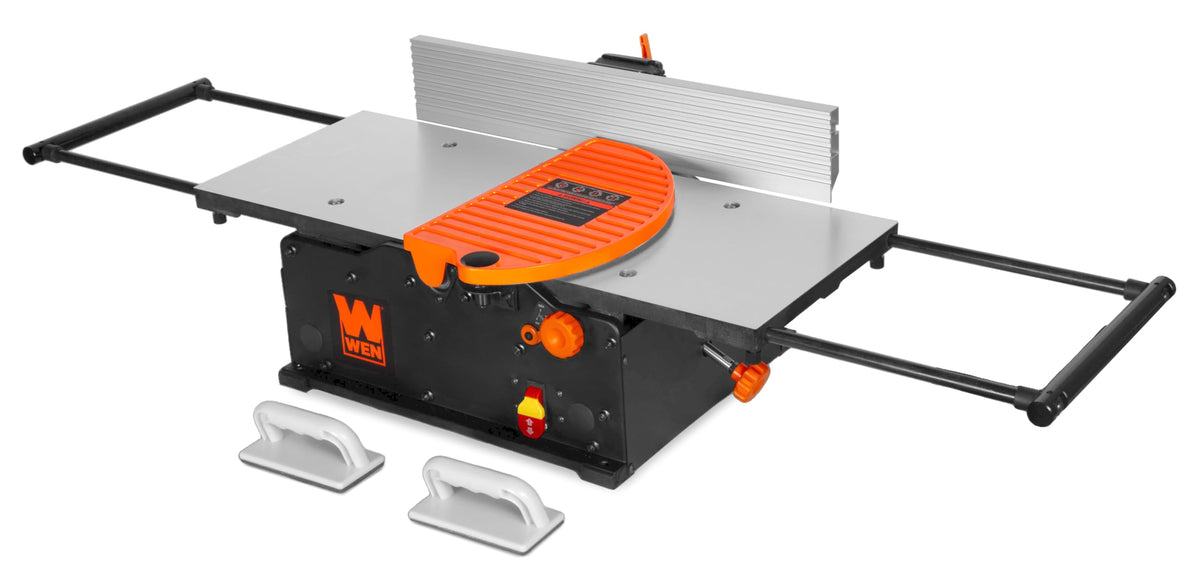 WEN 12-Amp 12-Inch Spiral Benchtop Jointer with Extendable Cast-Iron Table (JT1224H)