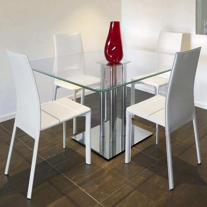 Dulles Glass 36 inch Square Glass Table Top