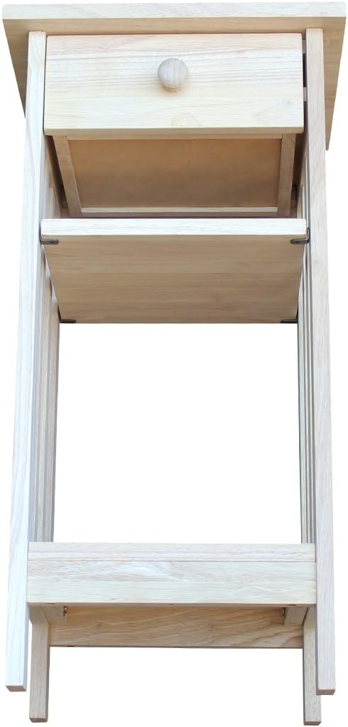 International Concepts Unfinished Mission Telephone Stand