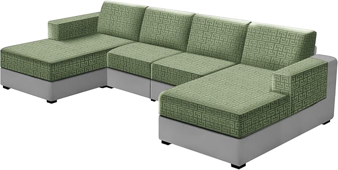 UNBBRRL Stretch Couch Cushion Cover