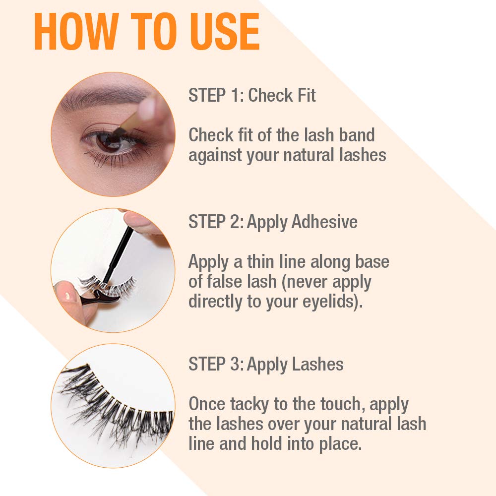 Duo Black Lash Glue, Striplash Adhesive, Latex Free, Rapid Dry, Easy Use, Dries Dark, False Eyelash Glue, All-Day Wear, Sets in Seconds, Strong Hold, Water-Resistant, 5 g, (Pack of 1)