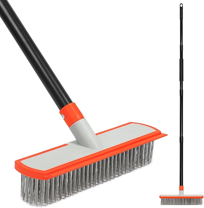 MAVRIZ Stainless Steel Concrete Brush