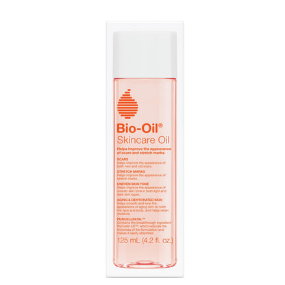Bio-Oil Skincare Body Oil Serum, Face and Body Moisturizer with Vitamin E & A, for Scars, Stretch Marks, Sensitive Skin, All Skin Types, Dermatologist Recommended, Non-Comedogenic, 2 Oz
