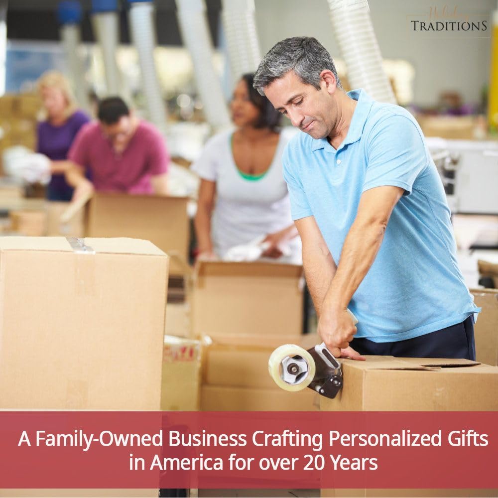 Personalized T-Rex Dinosaur Ornament 2025 | Free 24h Customization | Laser Engraved Kids Christmas Ornaments for Tree | Custom Gift Wrapped Green Dino Keepsake for Toddlers, Girls, Boys 2-10