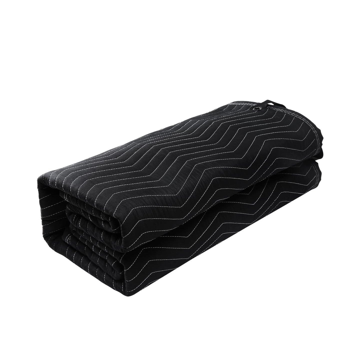 VEVOR Sound Dampening Blanket, 96" x 80", Extra Large Studio Grommeted Blanket with Grommets, Light Blocker for Door Acoustic Noise Blocking Blanket Studio Sound Absorption Sheet, Black