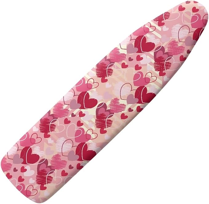 Love Heart Ironing Board Cover Standard Size Romantic Iron Board Cover