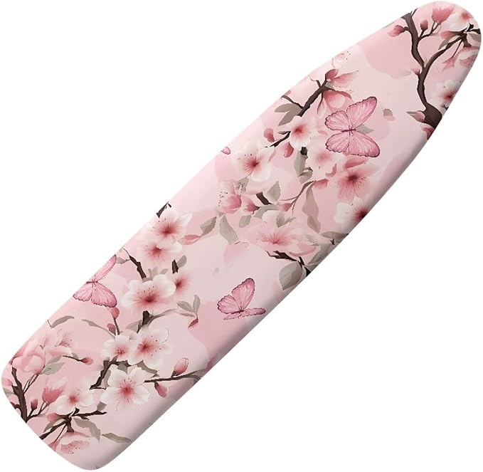 Cherry Blossom Ironing Board Cover and Pad 15 x 54 Heavy Duty Iron Board Covers