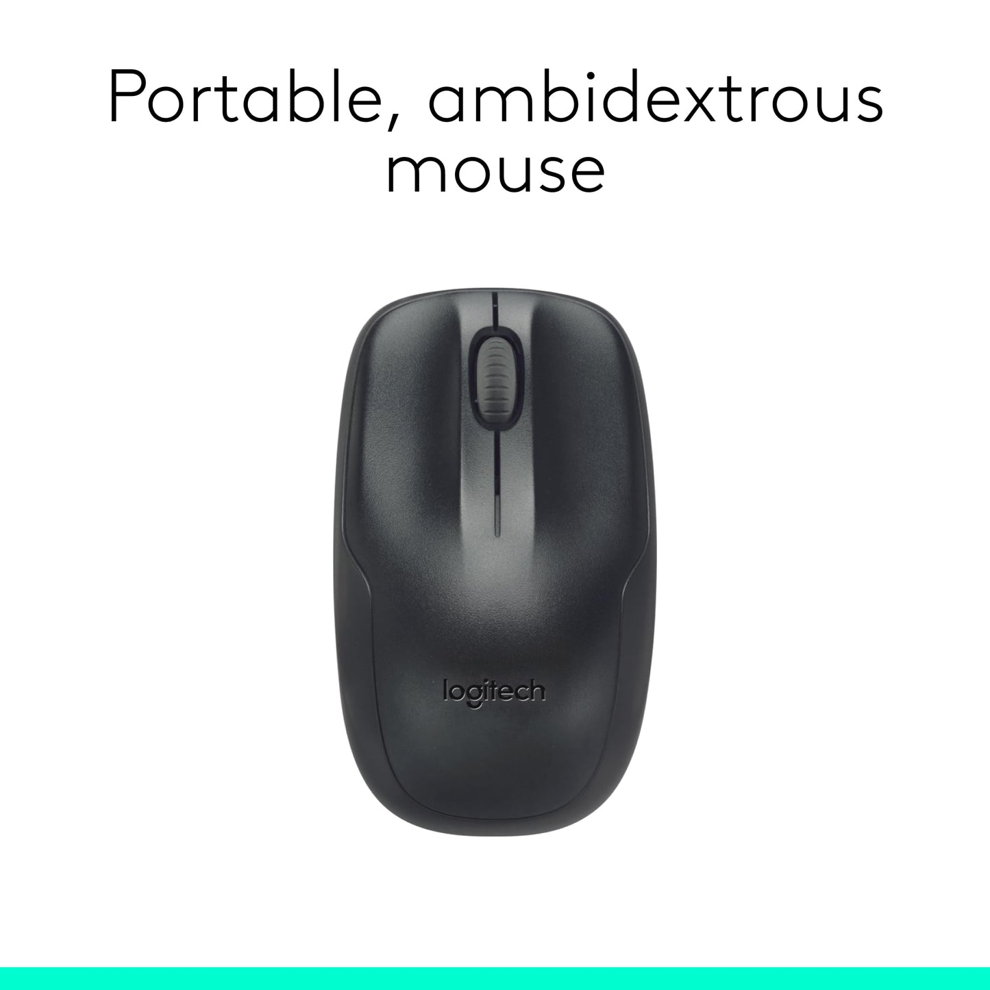 Logitech MK220 Compact Wireless Keyboard and Mouse Combo for Windows, 2.4 GHz Wireless with Unifying USB-Receiver, 24 Month Battery, Compatible with PC, Laptop, QWERTY UK English Layout - Black