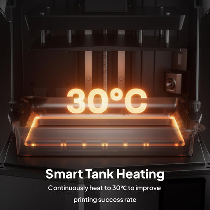 ELEGOO Saturn 4 Ultra 16K Resin 3D Printer with Flip-up Lid, Smart Tank Heating at 30 °C, 150mm/h High Speed Printing, Large Printing Size of 211.68 × 118.37× 220 mm³