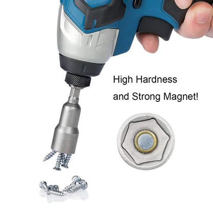 6-19mm Magnetic Nut Setter Driver Drill Bit Set 1/4 inch Hex Shank Quick Change Metric Nut Driver Set - 10pcs