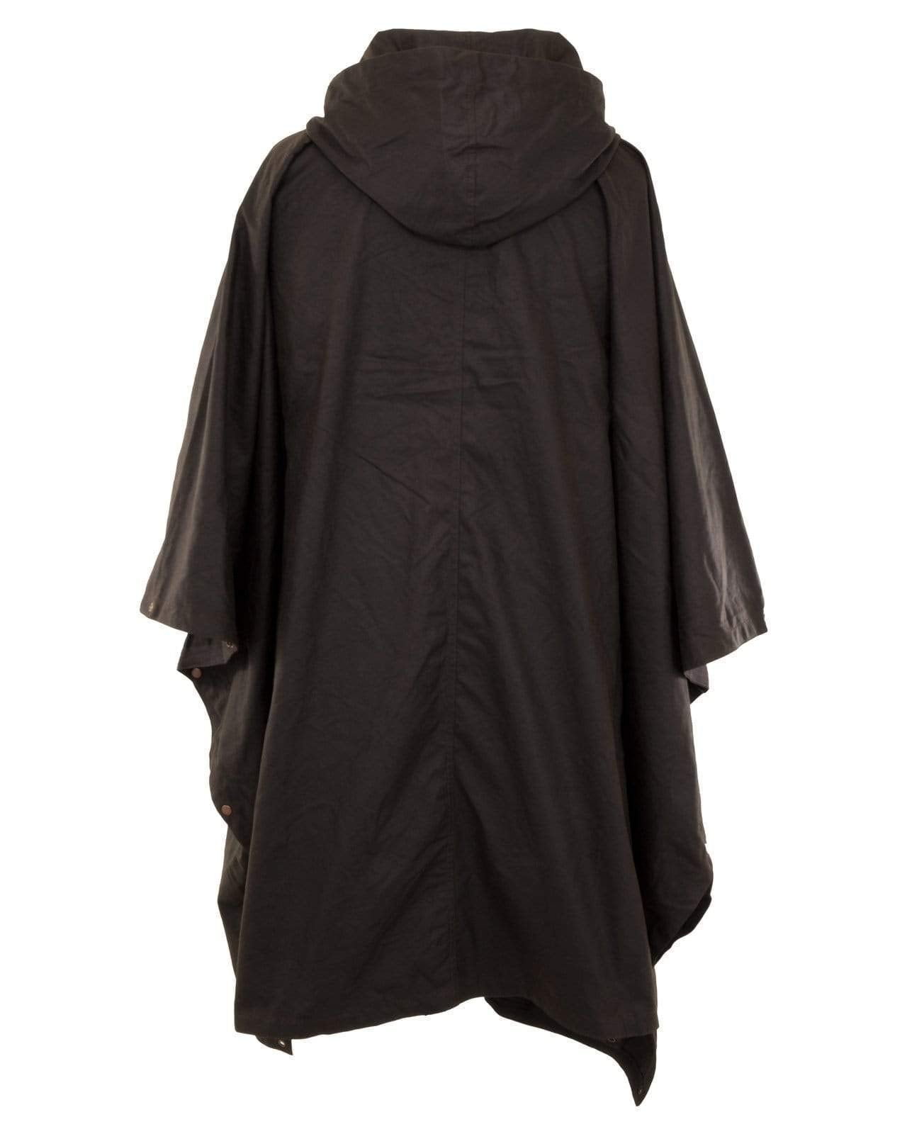 Outback Trading Unisex 2101 Waterproof Breathable Packable Cotton Oilskin Poncho - One Size