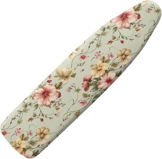 Pink Floral Ironing Board Cover