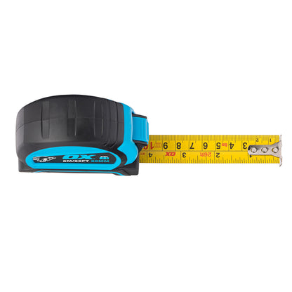 OX Tools Pro Dual Auto Lock Tape Twinpack - 8m / 26ft, Blue (OX-P505488)