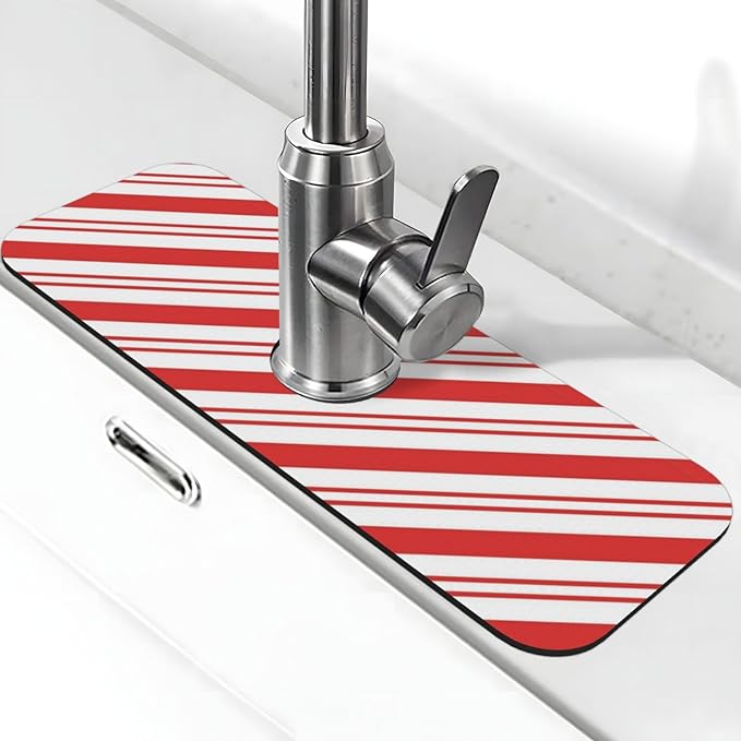 Christmas Red And White Candy Cane Swirl Stripe Striped Stripes Candycane