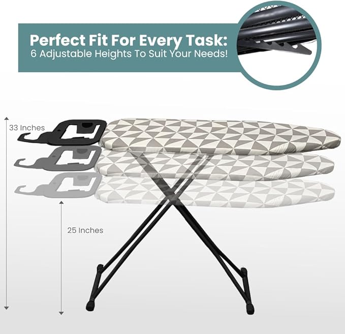 Compact Ironing Board Foldable | Hanging Iron Board