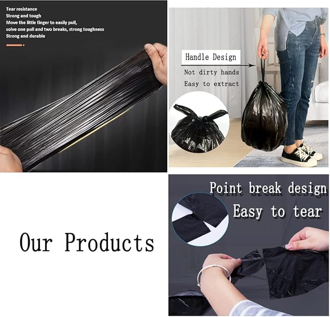 Small Black Trash Bags, Small Garbage Bags
