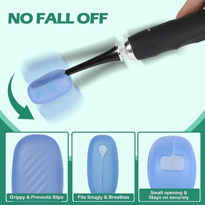 6 Packs Silicone Toothbrush Covers, Tooth Brush Cover Cap
